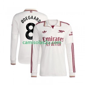 Camisolas de futebol Arsenal Martin Odegaard 8 Equipamento 3ª 2025/26 Manga Comprida